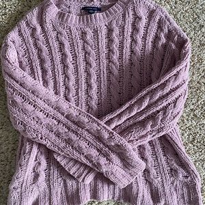 American Eagle Purple Sweater